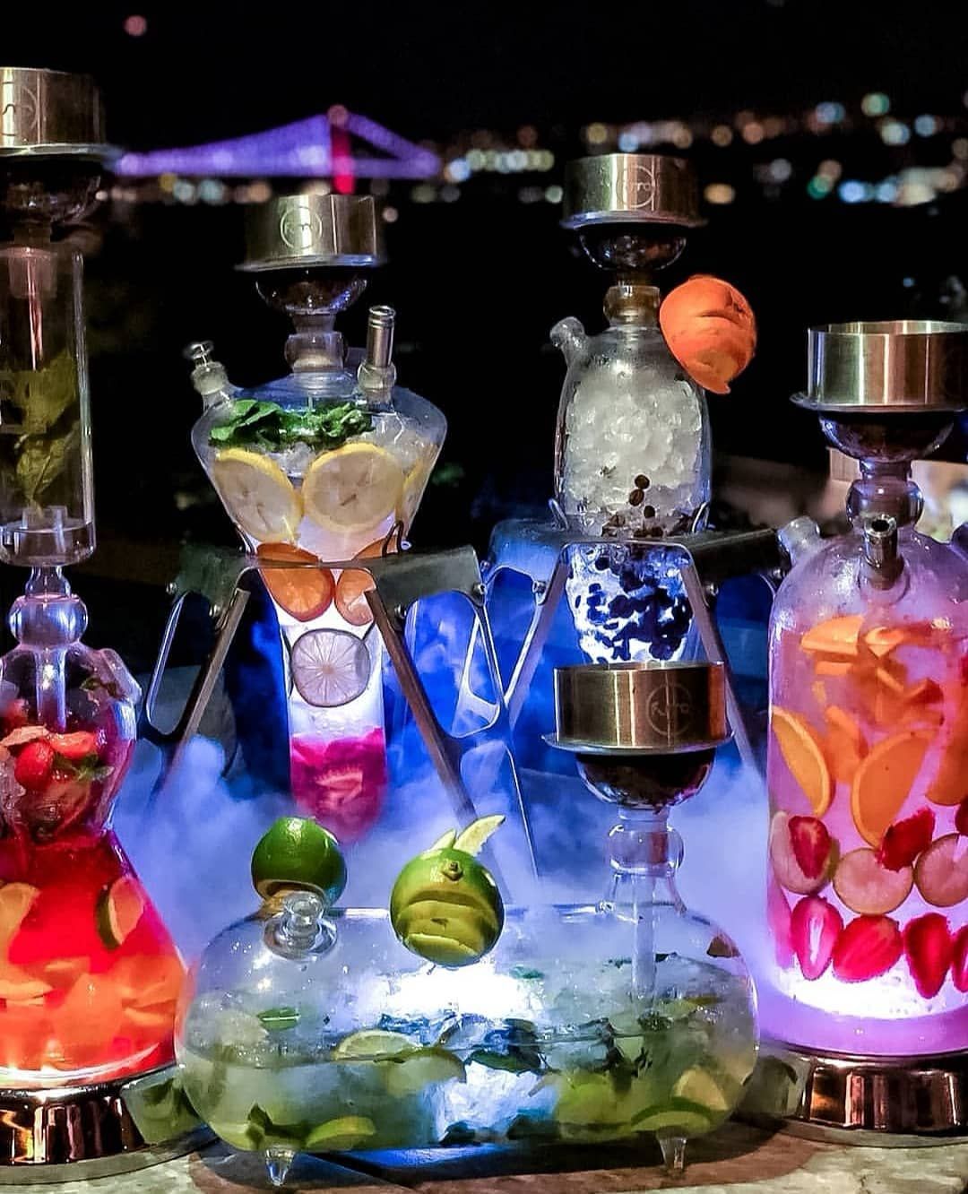 Midnight Glass Hookah